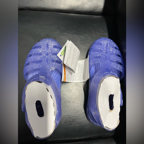 Crocs Isabella Toddler 208444-5Q6 Girls Moon Jelly Sandals Size C4 - Picture 8 of 11